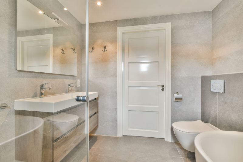 Bathroom renovation featuring smart technology